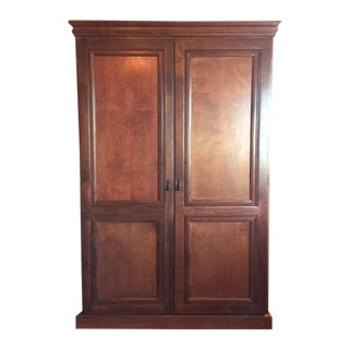 Traditional Solid Wood Armoire For Sale