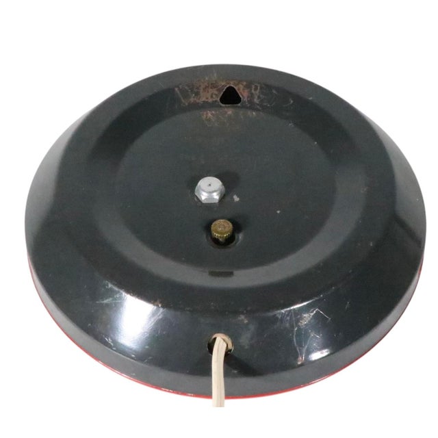 Metal Mid Century Kitchen Aristocrat Clock by Ingraham For Sale - Image 7 of 12