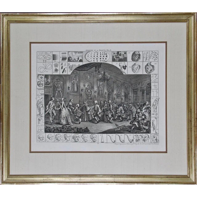 Set of Two 18th Century Engravings From William Hogarth 'S "Analysis of Beauty", 1753 For Sale In San Francisco - Image 6 of 10