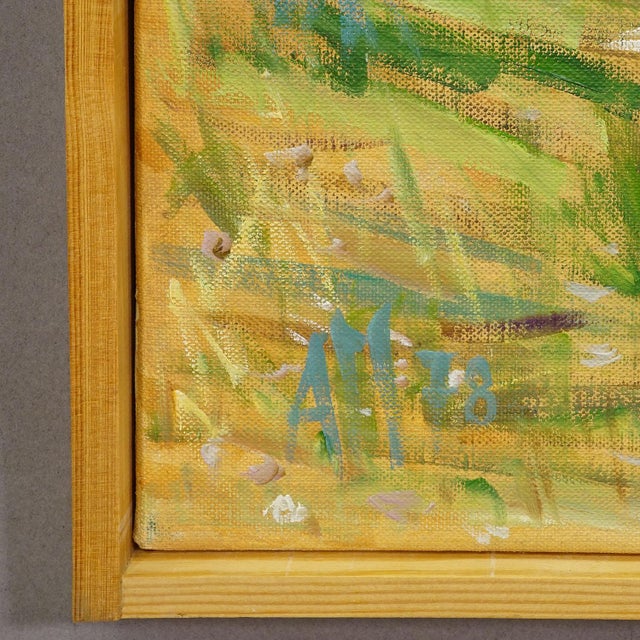 Castelsardo, Sardinia, 1978 – Oil Painting by Alexander Michael For Sale - Image 4 of 6