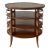 Dessin Fournir Traversa Oval Tiered Side Table by Erika Brunson For Sale