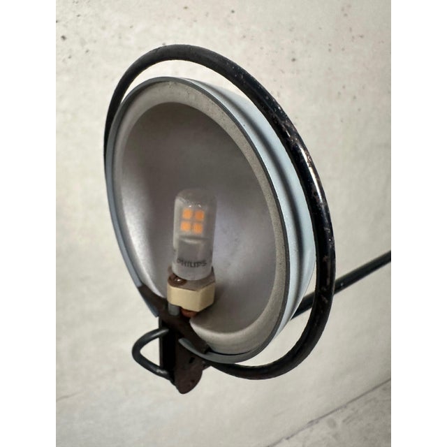 Black Vintage Reading Lamp from Kreon, 1990s For Sale - Image 8 of 14