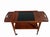 Yngve Ekström MCM Danish Modern Teak Drop Leaf Bar Cart For Sale - Image 4 of 7