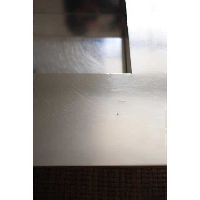 Tebe Model Steel Coffee Table by Giovanni Offredi for Saporiti, 1970s For Sale - Image 11 of 12