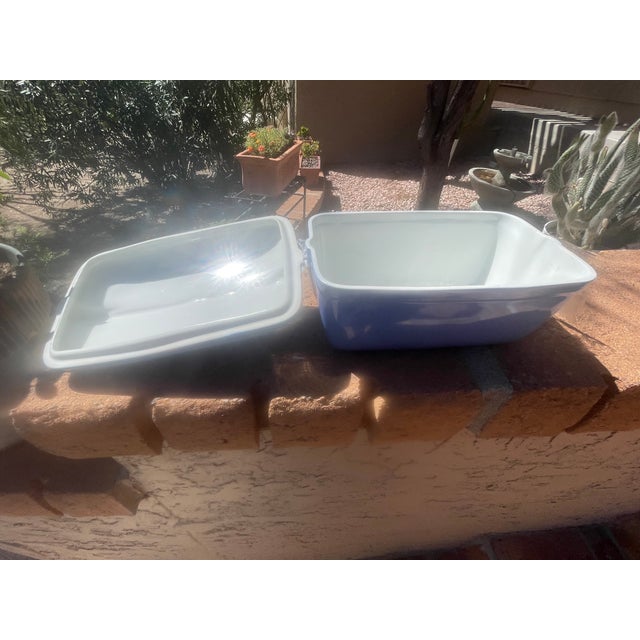 Vintage Mid Century Hall Westinghouse Refrigerator Dish For Sale - Image 4 of 4