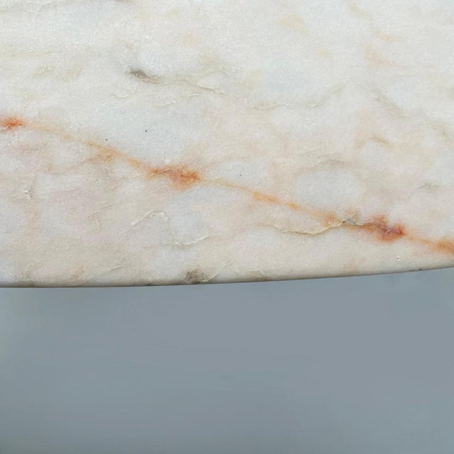 Mid-Century Italian Modern Dining Table in Marble, Wood and Brass, 1960s For Sale - Image 10 of 17