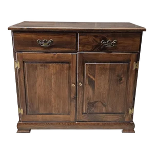 Late 20th Century Mastercraft Stained Pine Cabinet, Server