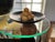 Mid 20th Cerntury Couroc of Monterrey Black Utility Dish Inlaid With Cardinal For Sale - Image 10 of 12