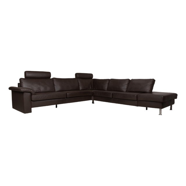 Leather Corner Sofa from Ewald Schillig For Sale