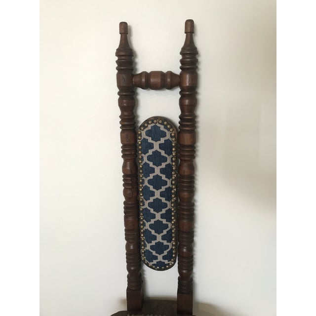 19th Century Jacobean High Back Mexican Prayer Chair Chairish