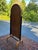 French Empire Style Arched Cheval Mirror For Sale - Image 10 of 12