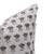 Not Yet Made - Made To Order Block Print Pillow Cover - Pure White Linen 26x26 Inch- Kohinoor For Sale - Image 5 of 5