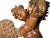 Italian Early 20th Century Italian Carved Wooden Angels - a Pair For Sale - Image 3 of 9