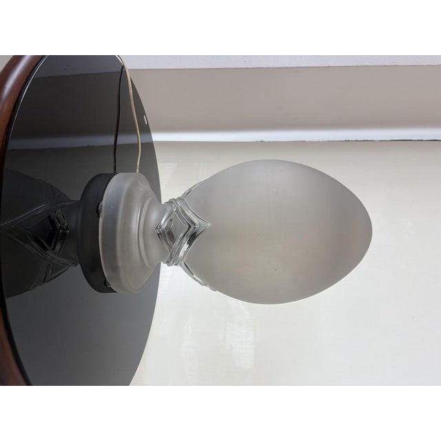 1980s Vintage Murano Glass Table Lamp by Tommaso Barbi, 1980s For Sale - Image 5 of 13