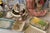 Rustic European Vintage Made in Czechoslovakia Majolica Style Asparagus Tray For Sale - Image 3 of 10
