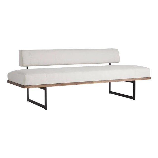 Arteriors Home Tuck Bench Bone Linen For Sale