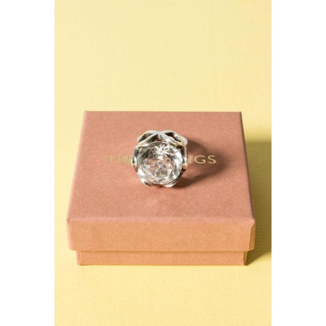 Silver and Rock Crystal Ring by Karl-Ingemar Johansson, 1968 For Sale - Image 6 of 9