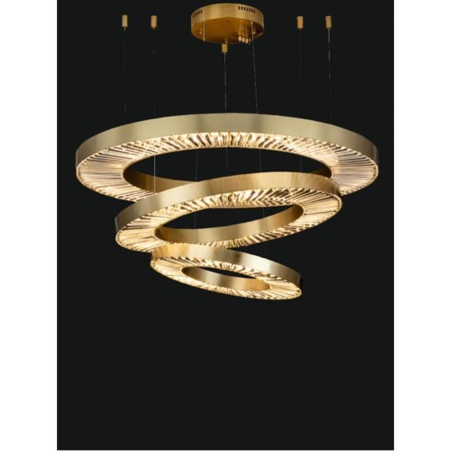 Collection orione chandelier, ncs 194/3/120 by jago dimensions: d 120+90+60 x h 50-120 cm materials: metal, crystal....