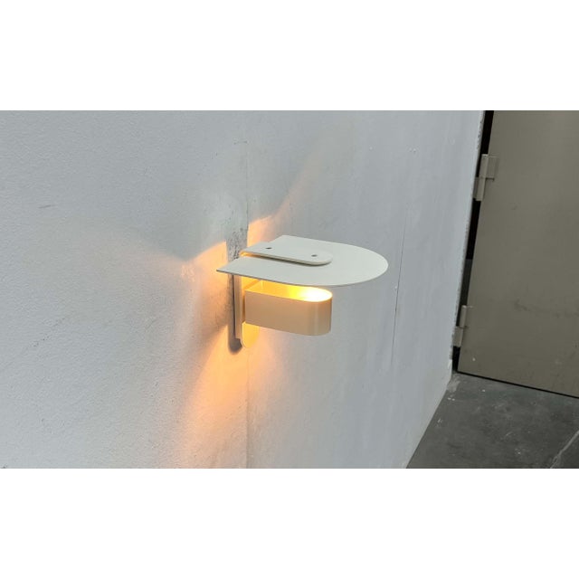 Mid-Century Modern Danish Minimalist Model 3020 Kasket Wall Lamp by Jørgen Klinkby for Lyskaer, 1960s For Sale - Image 9 of 18