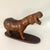 Mid 20th Century Vintage Hippo Sculpture in Wood For Sale - Image 5 of 10