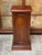 Design Plus Gallery presents a Figured Mahogany Pedestal Stand. The auburn tone of the wooden stand is swirled to give it...