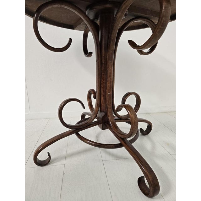 Bentwood Bistro Dining Table from Thonet, 1960s For Sale - Image 9 of 12