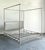 Vintage Metal King Canopy Bed Frame For Sale - Image 11 of 12