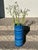 Bitossi Cylindrical Ceramic Rimini Blue Vase from Bitossi, Italy 1960s For Sale - Image 4 of 18