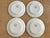 Royal Stafford Vintage Mid-Century Modern Royal Staffordshire J & G Meakin Bordeaux French Country Salad Plates - Set of 4 For Sale - Image 4 of 4
