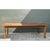 This exceptional vintage rustic farm table is masterfully crafted from impressively wide planks of solid wood, showcasing...