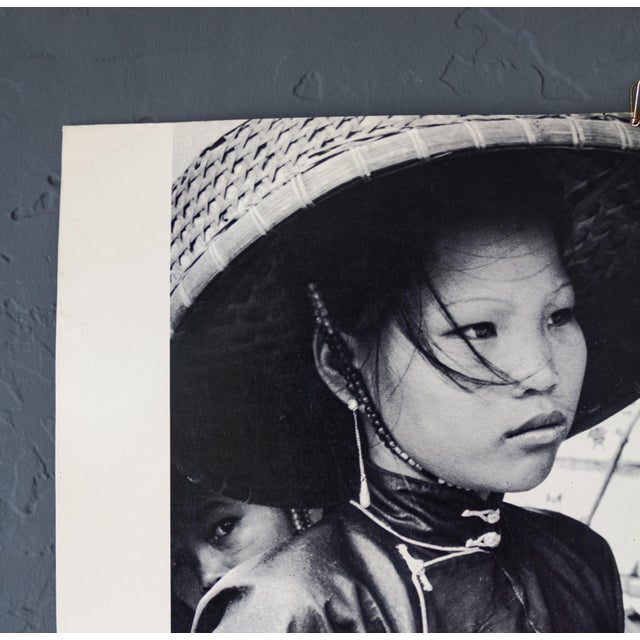 Paper 1960s Black and White Photograph of Hong Kong Woman by George Holton For Sale - Image 7 of 12