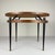 Vintage Italian Metal and Teak Coffee Table by Silvio Cavatorta, 1950s For Sale - Image 9 of 18