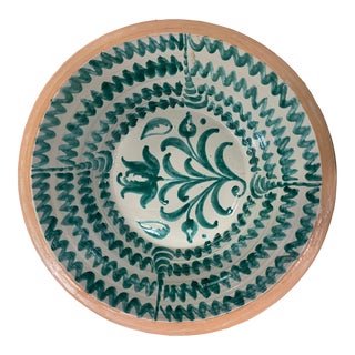 Spanish Ceramic Lebrillo Bowl For Sale