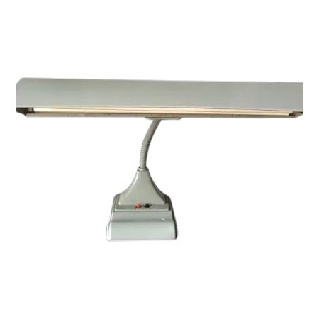 Large Industrial Flexarm Table Lamp For Sale
