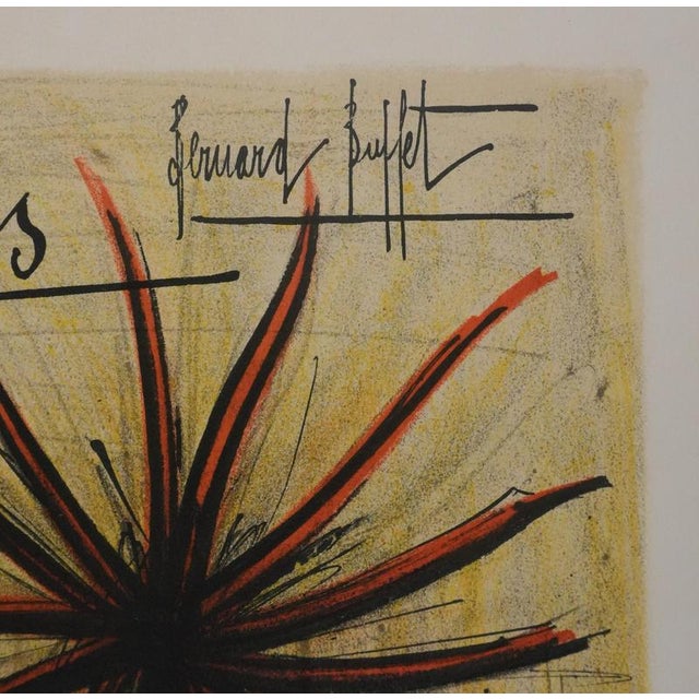 Bernard Buffet, The Dahlias, 1966, Lithograph For Sale - Image 8 of 8