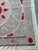 Mid-Century Modern Hand-Embroidered Neutral Tan Suzani Wall Decor 4'9'' X 4'10'' For Sale - Image 3 of 6
