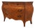 Italian Marquetry Inlaid Bombe Commode Chest For Sale