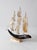 Mid 20th Century Mid-Century Italian Genuine Horn Ship Model For Sale - Image 5 of 13