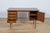 Brown Mid-Century Danish Teak Desk, 1960s For Sale - Image 8 of 17