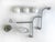 2020s Pholc Mobil 70 Pendant by Monika Mulder in Matte Nickel For Sale - Image 5 of 8