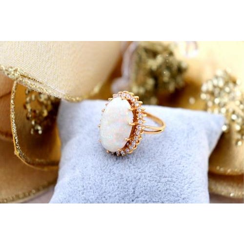 Gold Ring with Double Band For Sale - Image 3 of 9