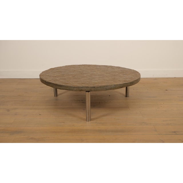 Brutalist Coffee Table in Natural Stone, 1970s For Sale - Image 13 of 13