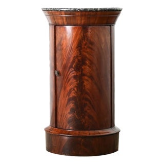 French Mahogany Louis Philippe Bedside Table For Sale