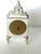 Baroque Vintage Quartz Table Clock, 1940s For Sale - Image 3 of 9