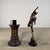 Early 21st Century Large Bronze Mercury (Hermes) Sculpture After Boschetti – 31” Tall, Classical Grand Tour For Sale - Image 5 of 10