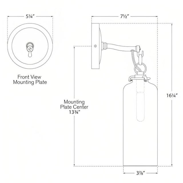 Visual Comfort Thomas O'Brien for Visual Comfort Signature Katie Small Cylinder Sconce in Polished Nickel with White Glass For Sale - Image 4 of 4
