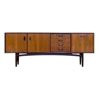 Brasilia Sideboard in Teak by Victor Wilkins for G-Plan, 1960s For Sale