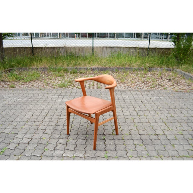 Danish Model 49 Teak Chair by Erik Kirkegaard for Høng Stolefabrik, 1950s For Sale - Image 17 of 17