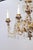 1930s Genovese Two-Tone Giltwood & Crystal Chandelier, Italy For Sale - Image 4 of 17
