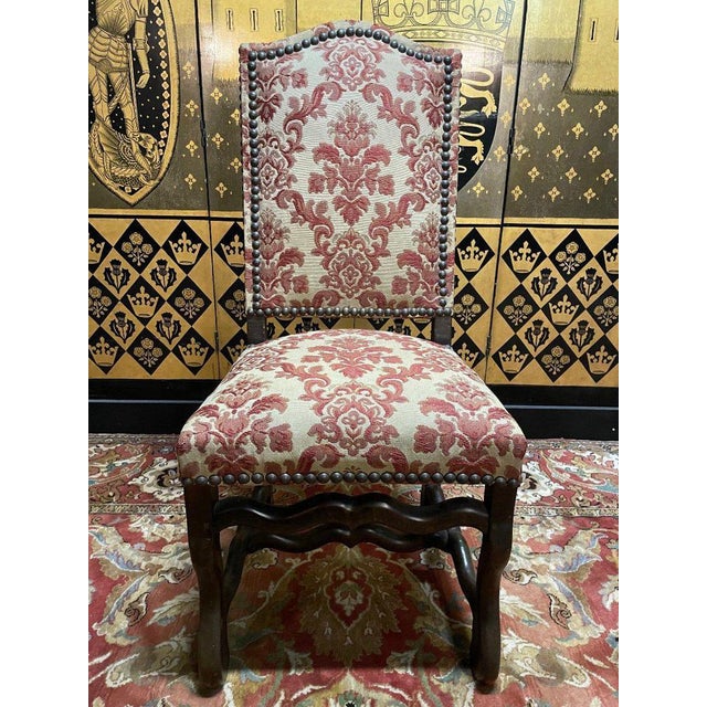 Louis XIII Sheep Bone Chairs, Set of 4 For Sale - Image 3 of 10